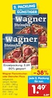 Flammkuchen oder Steinofen Pizza bei Netto Marken-Discount im Dorf Mecklenburg Prospekt für 1,49 €