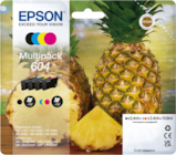 10% CAGNOTTÉS<BR>SUR VOTRE COMPTE<CAGNOTTE> SUR TOUTES LES CARTOUCHES D'ENCRE DE LA MARQUE - EPSON en promo chez Auchan Hypermarché Le Mans