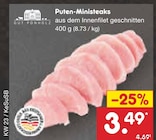 Puten-Ministeaks im Angebot bei Netto Marken-Discount in Koblenz Puten-Ministeaks Angebote von GUT PONHOLZ bei Netto Marken-Discount Koblenz für 3,49 €