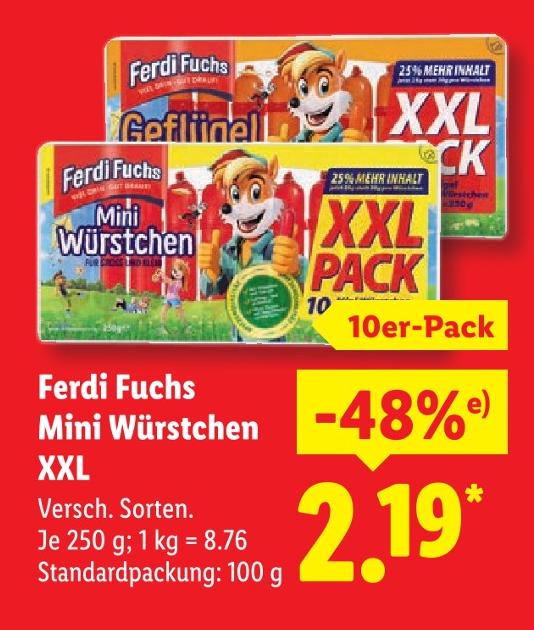 Mini Würstchen XXL