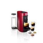 Cafetière Nespresso Delonghi Nespresso Vertuo Plus ENV150.R Rouge - Delonghi en promo chez Darty Saint-Étienne à 69,99 €