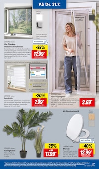 Gardinen Angebot im aktuellen Lidl Prospekt auf Seite 33