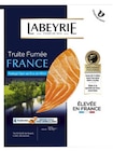 -68% sur le 2ème article sur les gammes de saumon fumé et truite fumée Labeyrie - Labeyrie en promo chez Carrefour Clermont-Ferrand