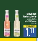 Weinschorle im EDEKA Prospekt Weinschorle von Maybach im aktuellen EDEKA Prospekt für 1,11 €