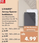 Aktuelles Jersey-Spannbettlaken Angebot bei Kaufland in Bergisch Gladbach ab 4,99 €