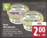 100% pflanzlich Knoblauch & Kräuter Angebote von Bresso bei EDEKA Gera für 2,00 €