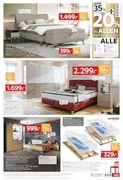 Aktueller XXXLutz Prospekt mit Bett, "JUBILÄUM", Seite 9