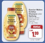 Wahre Schätze Shampoo im Angebot bei combi in Aurich Wahre Schätze Shampoo Angebote von Garnier bei combi Aurich für 1,99 €
