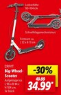 Big-Wheel-Scooter im Angebot bei Lidl in Paderborn Big-Wheel-Scooter Angebote von Crivit bei Lidl Paderborn für 34,99 €