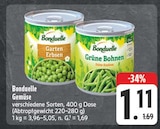 Garten Erbsen bei EDEKA im Weidhausen Prospekt für 1,11 €