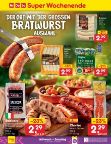 Fleisch im Netto Marken-Discount Prospekt "Aktuelle Angebote" mit 61 Seiten (Braunschweig)