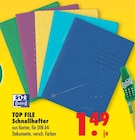 TOP FILE Schnellhefter von Oxford für 1,49 € bei Mäc-Geiz im Angebot TOP FILE Schnellhefter von Oxford im aktuellen Mäc-Geiz Prospekt