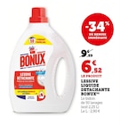 Lessive liquide detachante - BONUX - Bi1 à Besançon Lessive liquide detachante - BONUX en promo chez Bi1 Besançon à 6,52 €