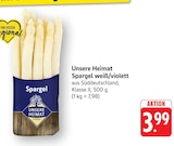EDEKA - Spargel weiß/violett Angebot im Prospekt Spargel weiß/violett bei EDEKA im Prospekt "" für 3,99 €