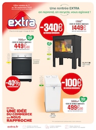 Catalogue Multimédia & Electroménager de Extra à Guer Prospectus Extra à Guer, "Une rentrée EXTRA on reprend, on recycle, vous agissez !", 8 pages, 01/09/2025 - 30/09/2025