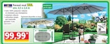Parasol oval XXL à Norma dans Sand