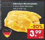 Aktuelle Grillfleisch Angebote bei Netto Marken-Discount in Karlsruhe Aktuelles Hähnchen-Minutensteaks Angebot bei Netto Marken-Discount in Karlsruhe ab 3,99 €