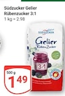 Gelier Rübenzucker 3:1 Angebote von Südzucker bei GLOBUS Gotha für 1,49 €