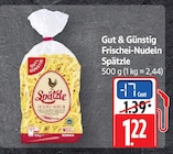Aktuelles Frischei-Nudeln Spätzle Angebot bei E center in Ludwigshafen (Rhein) ab 1,22 €