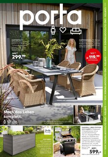 Gartensessel im porta Möbel Prospekt "Mach das Leben komplett." mit 4 Seiten (Frankfurt (Main))