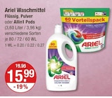 V-Markt Bobingen - Waschmittel Flüssig Angebot im Prospekt Waschmittel Flüssig bei V-Markt im Bobingen Prospekt für 15,99 €