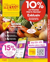 Netto Marken-Discount Thum Prospekt der aktuellen Woche, gültig von 11.08.2025 bis 16.08.2025 Aktueller Netto Marken-Discount Thum Prospekt "10% auf frisches Obst & Gemüse" mit 2 Seiten