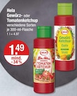 Tomatenketchup im V-Markt Prospekt Gewürzketchup von Hela im aktuellen V-Markt Prospekt für 1,49 €