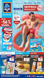 Aktueller ALDI SÜD Discounter Prospekt in Elz und Umgebung, "Gutes für Alle." mit 46 Seiten, 26.05.2025 - 31.05.2025