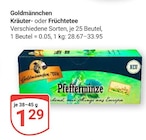 GLOBUS - Kräutertee Angebot im Prospekt Kräutertee bei GLOBUS im Prospekt "" für 1,29 €