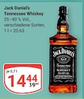 Aktuelles Tennessee Whiskey Angebot bei GLOBUS in Saarbrücken ab 14,44 €