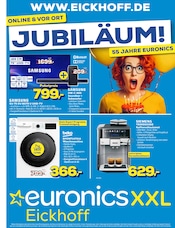 Aktueller EURONICS Prospekt mit Geschirrspüler, "JUBILÄUM! 55 JAHRE EURONICS", Seite 1