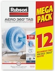 Pack de 12 recharges de tablettes Aero 360° Neutre - Rubson - Bi1 à Mâcon Pack de 12 recharges de tablettes Aero 360° Neutre - Rubson en promo chez Bi1 Mâcon à 29,20 €