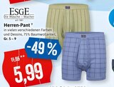 Herren-Pant bei Kaufhaus Stolz im Heide Prospekt für 5,99 €