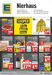 EDEKA Prospekt für Mülheim mit 28 Seiten EDEKA Prospekt "Aktuelle Angebote" für Mülheim, 28 Seiten, 14.09.2026 - 19.09.2026