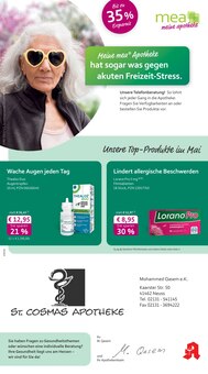 mea - meine apotheke Prospekt Unsere Mai-Angebote mit 4 Seiten