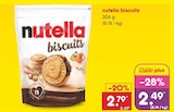 Nutella biscuits von Nutella für 2,49 € bei Netto Marken-Discount im Angebot Nutella biscuits von Nutella im aktuellen Netto Marken-Discount Prospekt