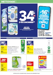 Prix et réduction Febreze dans le prospectus Carrefour en cours Offre Febreze dans le catalogue Carrefour du moment à la page 67