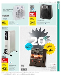 Offre Radiateur Bain D'huile dans le catalogue Carrefour du moment à la page 83