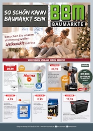 Baumärkte Prospekt von BBM Baumarkt Delmenhorst BBM Baumarkt Prospekt: "So schön kann Baumarkt sein", 16 Seiten, 26.10.2026 - 30.10.2026
