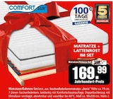 Matratzen/Rahmen-Set von Comfort Lux im aktuellen Segmüller Prospekt