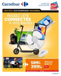 Catalogue Carrefour "EZ L’ÉTÉ CONNECTÉS À VOS ENVIES !" à Alata et alentours, 30 pages, 17/06/2025 - 07/07/2025