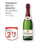 Sekt Angebote von Rotkäppchen bei GLOBUS Oberhausen für 2,79 €