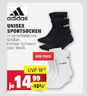 Aktuelles Unisex Sportsocken Angebot bei E center in Darmstadt ab 14,99 €