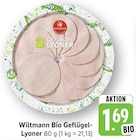Bio Geflügel-Lyoner Angebote von Wiltmann bei E center Bruchsal für 1,69 €