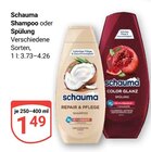 Shampoo im Angebot bei GLOBUS in Oberursel Shampoo Angebote von Schauma bei GLOBUS Oberursel für 1,49 €