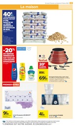 Prix et réduction Tefal dans le prospectus Carrefour Market en cours Offre Tefal dans le catalogue Carrefour Market du moment à la page 45