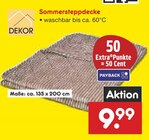 Aktuelles Sommersteppdecke Angebot bei Netto Marken-Discount in Herne ab 9,99 €