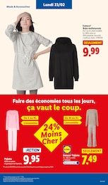 Offre Pyjama Femme dans le catalogue Lidl du moment à la page 29