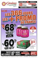 Catalogue Casino Supermarchés "Les 366 jours les + promo de France", 56 pages, à Paris, 20/01/2020 - 02/02/2020 Prospectus Casino Supermarchés "Les 366 jours les + promo de France", 56 pages, à Paris, 20/01/2020 - 02/02/2020
