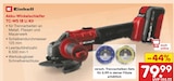Akku-Winkelschleifer TC-WS 18 Li Kit Angebote von Einhell bei Netto Marken-Discount Hildesheim für 3,99 €